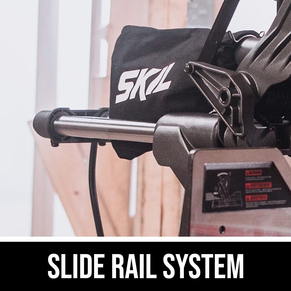 Skil MS6305-00 horizontal grip offers comfortable control during operation.