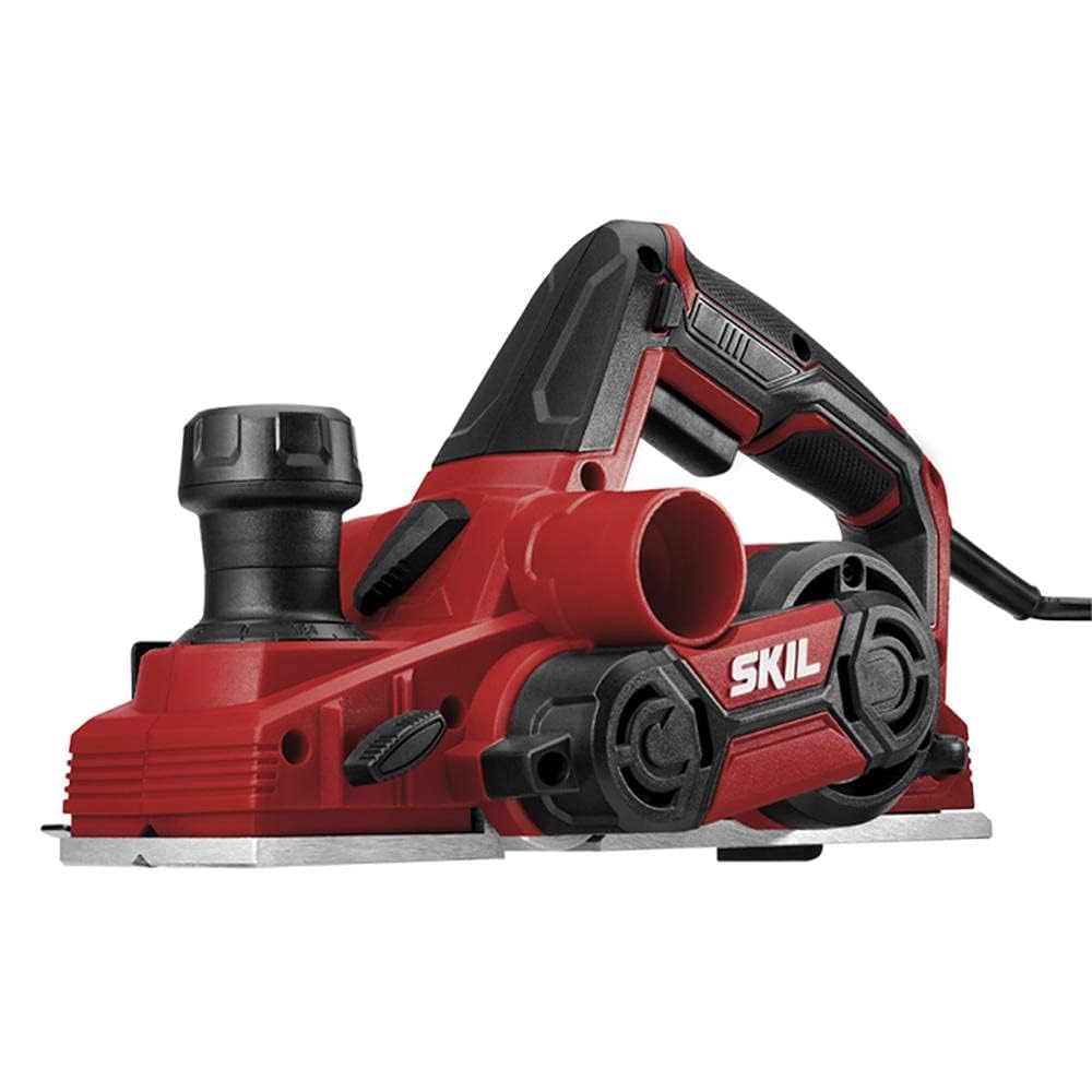 Skil PL201201 side view: precise control for clean planing