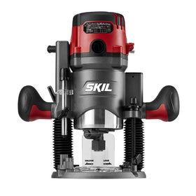 SKIL RT1322-00 depth adjustment controls offer precise cuts