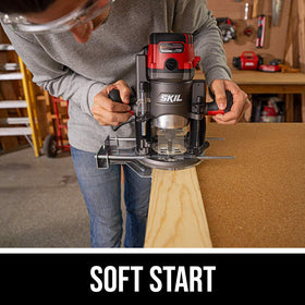 SKIL RT1322-00 dust port adapters support cleaner workshops