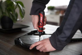 SKIL SD561201 dual LED light brightens work areas during assembly.