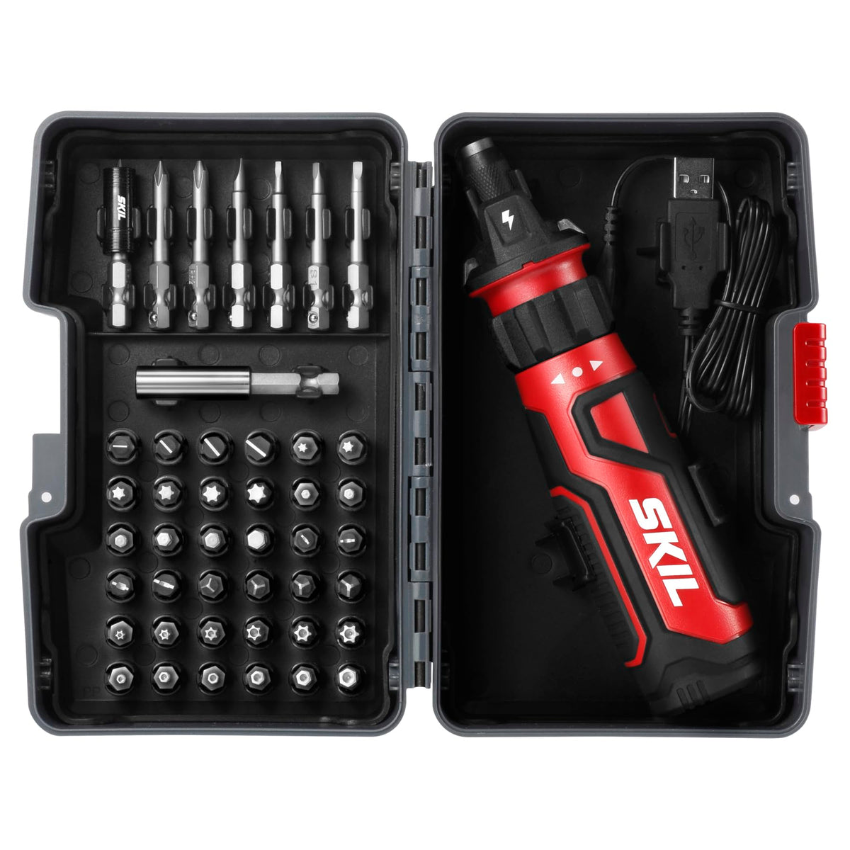 SKIL SD561204 screwdriver resting in its case for quick home repairs