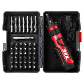 SKIL SD561204 screwdriver resting in its case for quick home repairs
