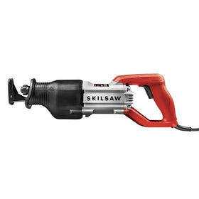 SKIL SPT44A-00 reciprocating saw in action delivering strong cuts and reliable control.