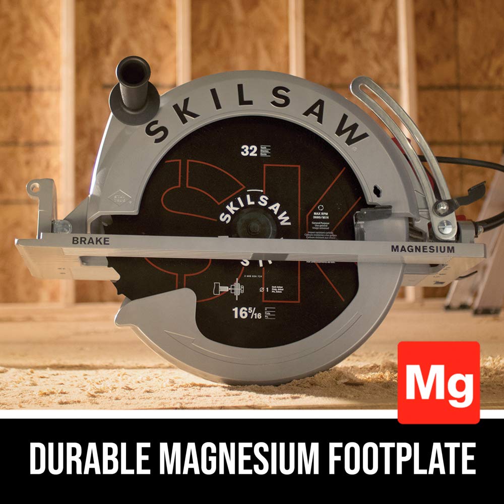 Skil SPT70V-11 six-and-a-quarter capacity cut through lumber.
