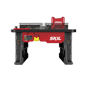Skil SRT1039 complete benchtop router system for versatile projects.