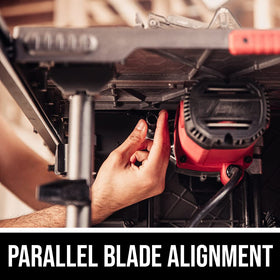 SKIL TS6307-00 bevel 0-45 degrees enables versatile cuts