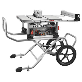 SKILSAW SPT99-11 worm-drive table saw front view for rugged, accurate cuts