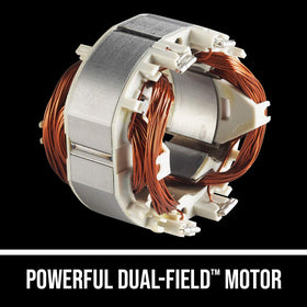 Skilsaw SPT67WL-01 dual-field motor helps keep the tool cool during use.