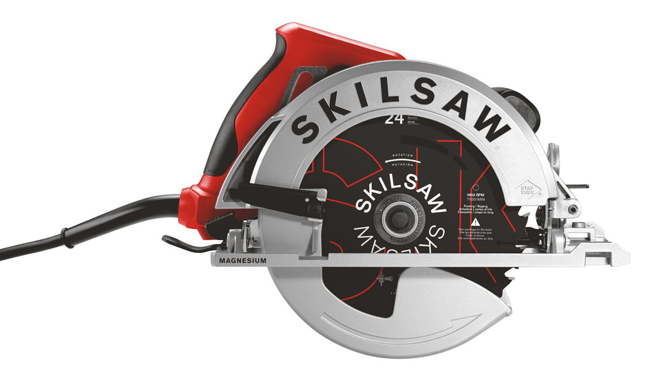 Skilsaw SPT67WL-01 lightweight design enables easier transport on busy job sites.