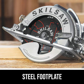Skilsaw SPT77W-01 dual-field motor cooled for longer tool life.