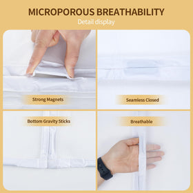 Skloopearg kid-friendly door curtain for safe, easy access.