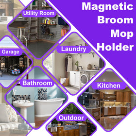 SKNOOY clutter-free storage solution for kitchen, laundry, and garage spaces.