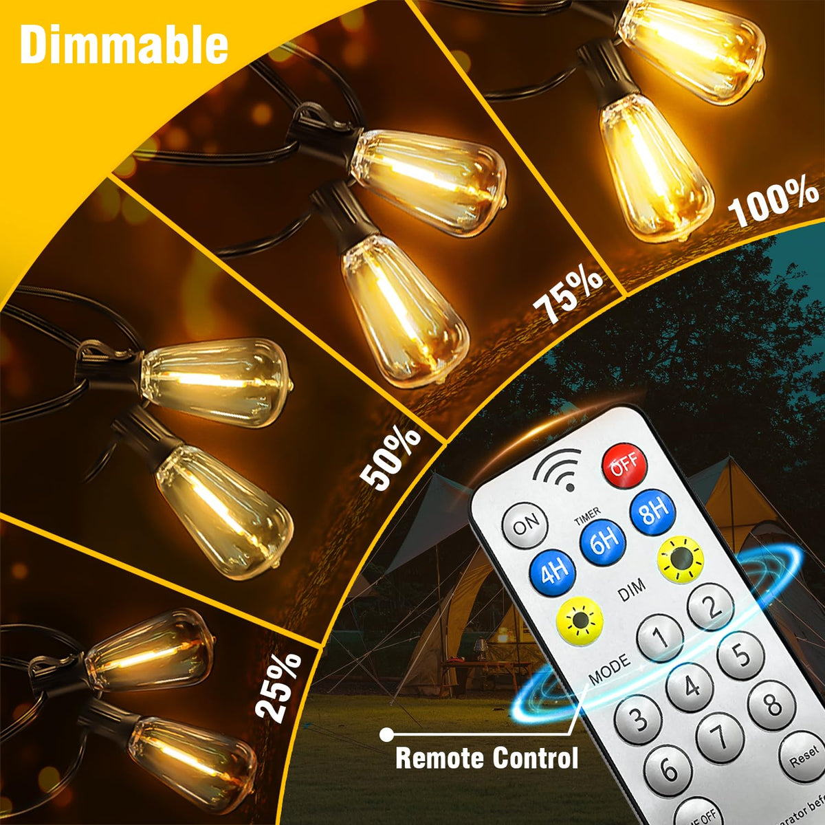 Skoiuc IP65 waterproof coating protects lights in any weather