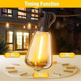 Skoiuc ideal for garden decor with a warm glow