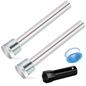 Skoutag 2 pack rv water heater anode rods for corrosion protection and longer heater life