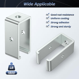 SKTREX stainless steel bracket resists corrosion in harsh settings.