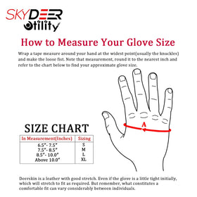 SKYDEER premium elkskin gloves durable protection for professionals