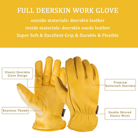 Skydeer SD2210 gloves wrist elastic close-up showing secure, comfortable fit.