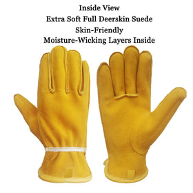 SKYDEER wild elkskin gloves offer premium value and reliable protection