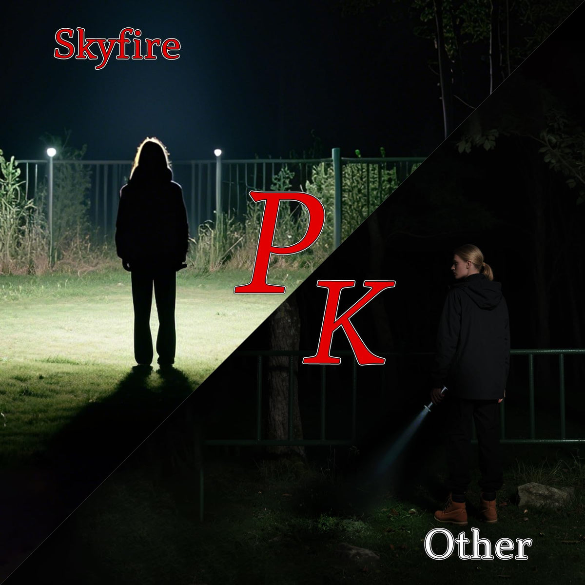 SKYFIRE emergency charging via USB-C enables on-the-go device power.