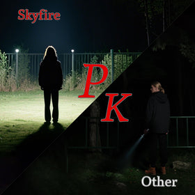 SKYFIRE emergency charging via USB-C enables on-the-go device power.