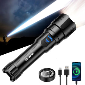 SKYFIRE flashlight with ignition lens for outdoor survival and quick starting flames