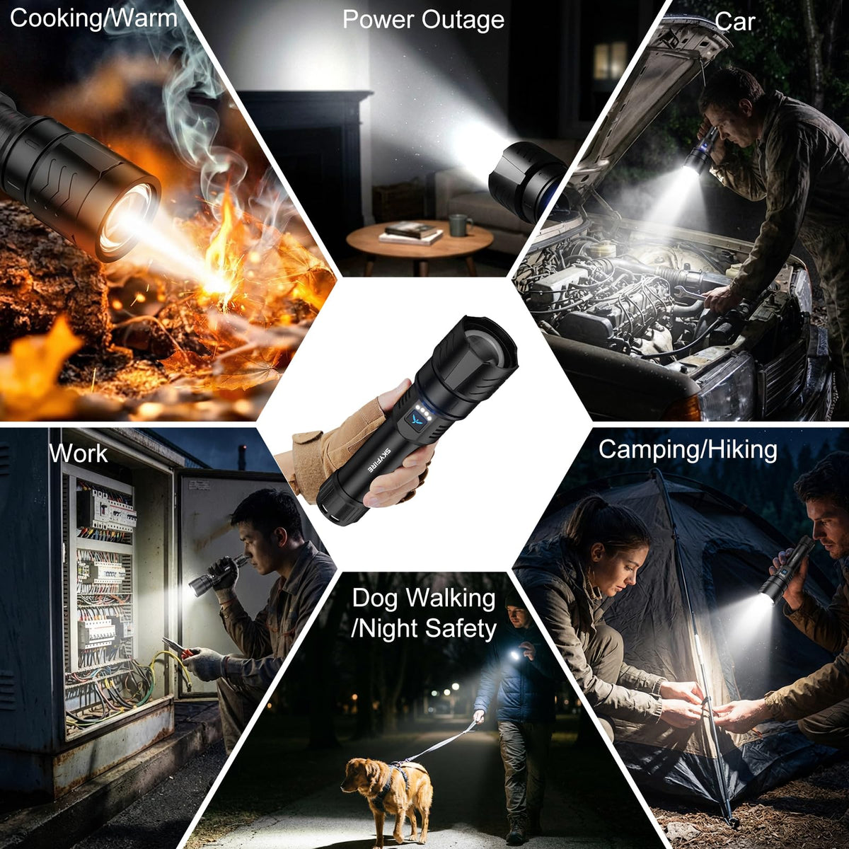 SKYFIRE gift-box packaging makes a ready‑to‑gift outdoor gift