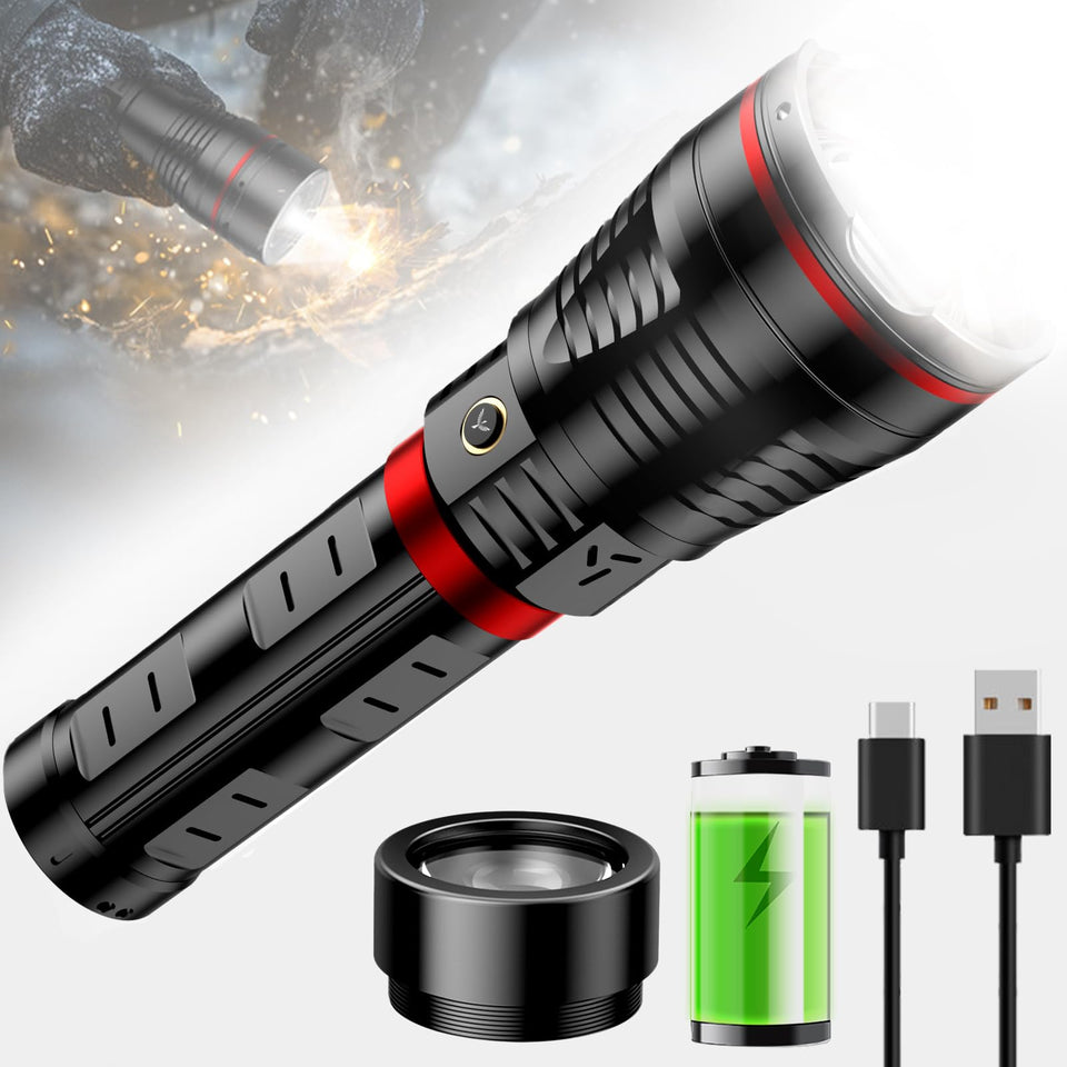 SKYFIRE ignition lens demonstrates fire-starting capability for outdoor use