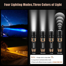 SkyFIRE zoomable-beam lets you switch between spotlight and floodlight