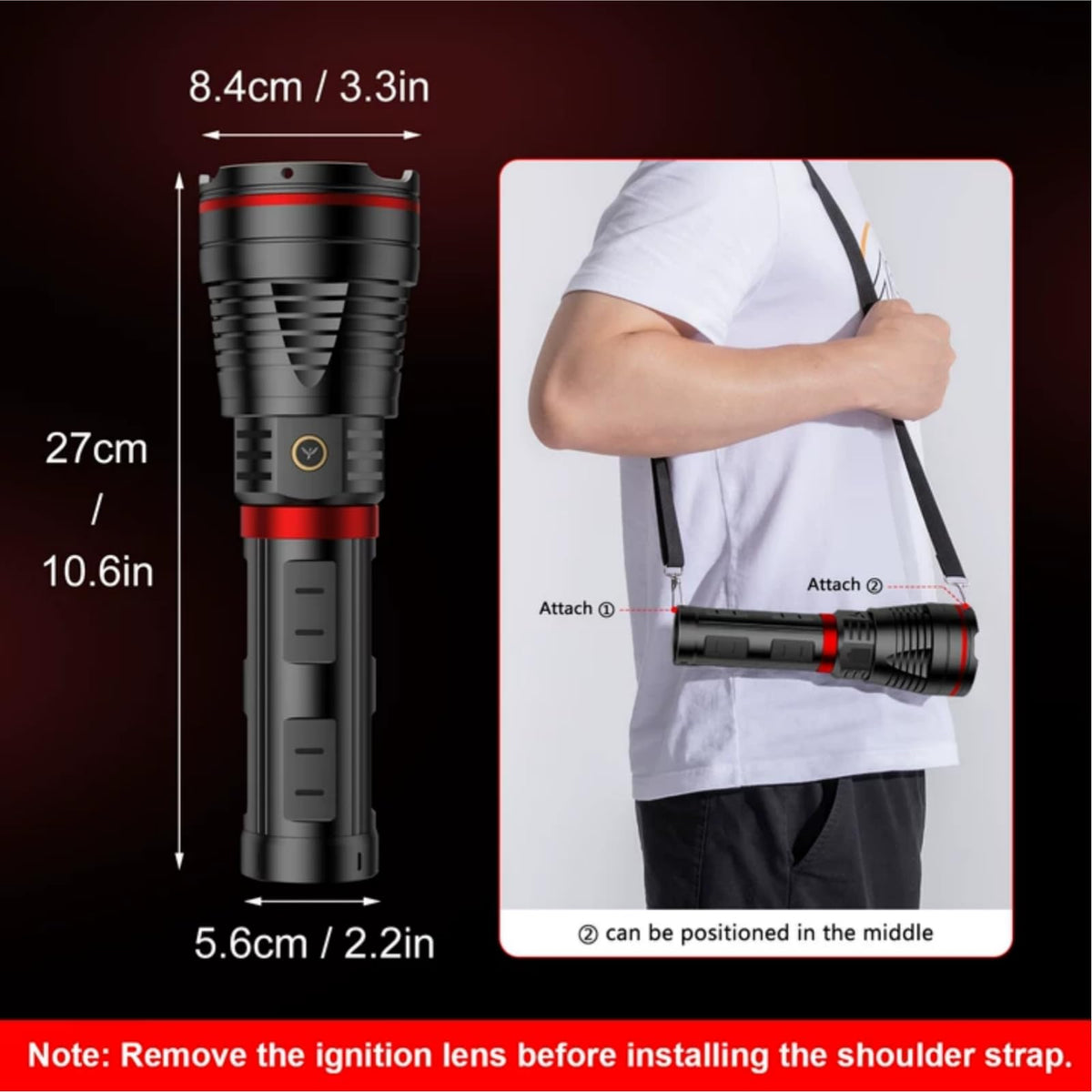 Rugged SKYFIRE aluminum shell with waterproof design for harsh conditions