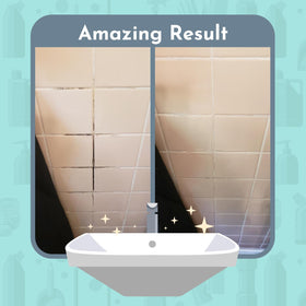 SKYLAR LIFE bathroom sink and shower cleaning for uniform grout and caulk