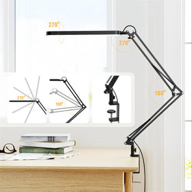 SKYLEO desk lamp memory function resumes last brightness and color.