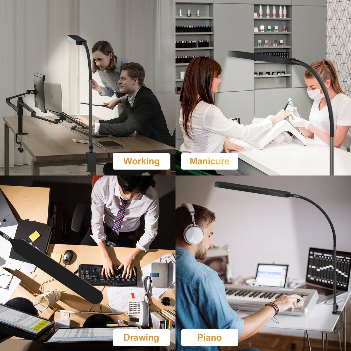 SKYLEO lamp with 180 cm USB cable for convenient power access