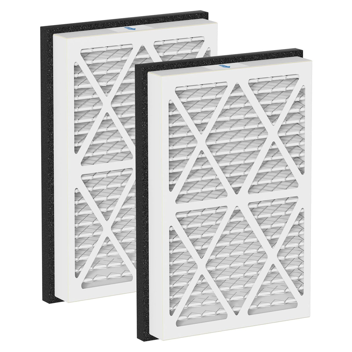 Skymechy 20x30x3 MERV 13 pack filter ready for replacement.