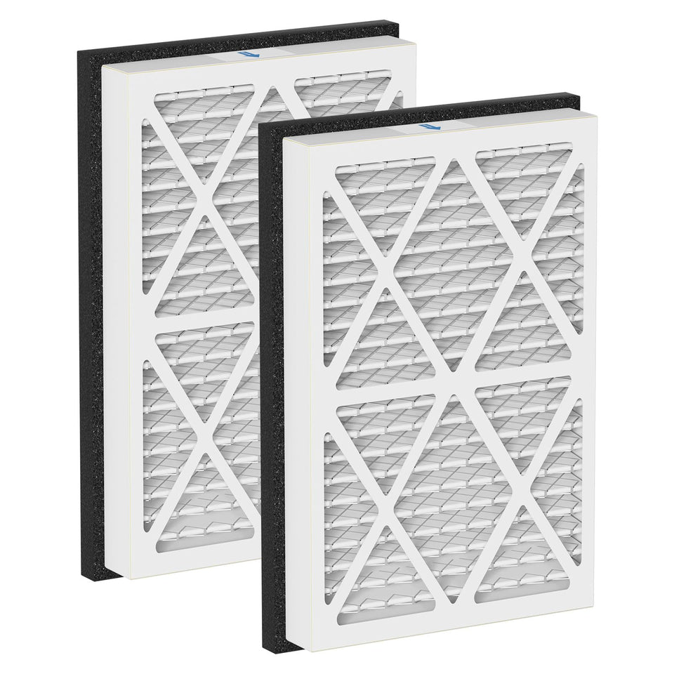 Skymechy 20x30x3 MERV 13 pack filter ready for replacement.