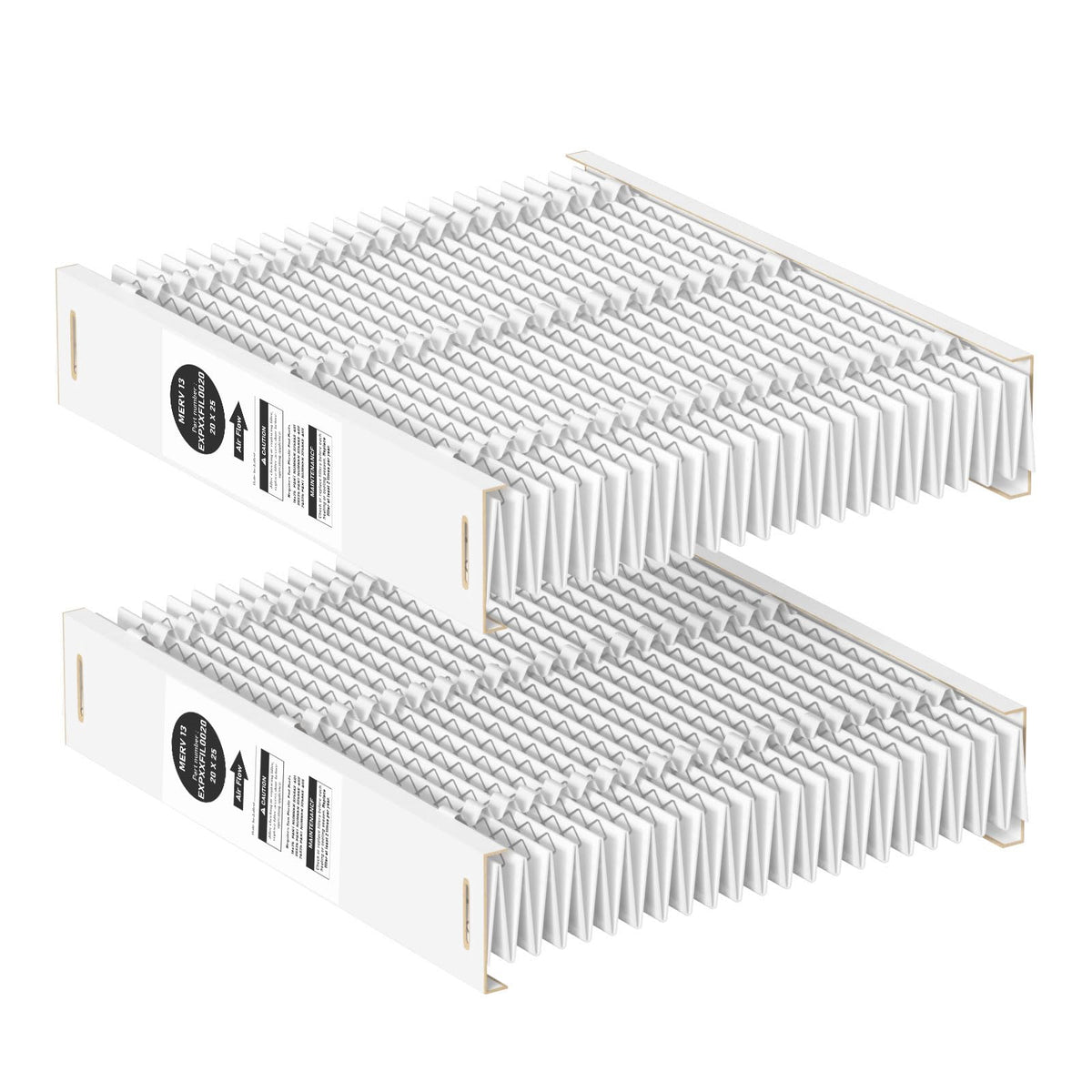 Skymechy EXPXXFIL0020 2-pack ready for replacement in HVAC systems.