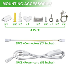 Skymoatled surface and hanging accessories for flexible mounting