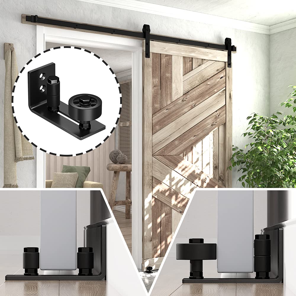 Skysen black powder coated finish resists wear and blends with decor.