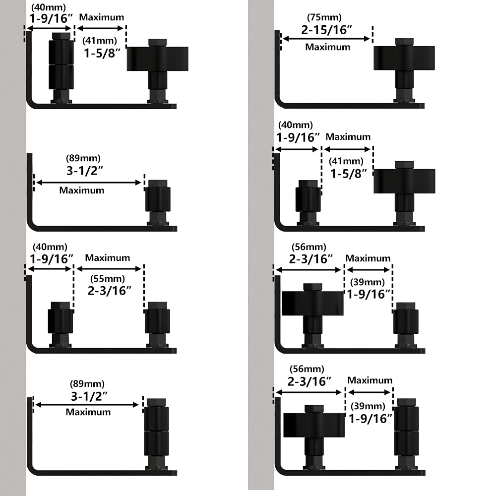 Skysen countersunk holes enable neat, flush mounting.
