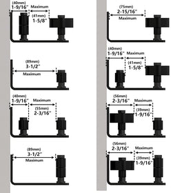 Skysen countersunk holes enable neat, flush mounting.