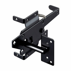 SKYSEN carbon steel gate latch post mount for sturdy fence mounting
