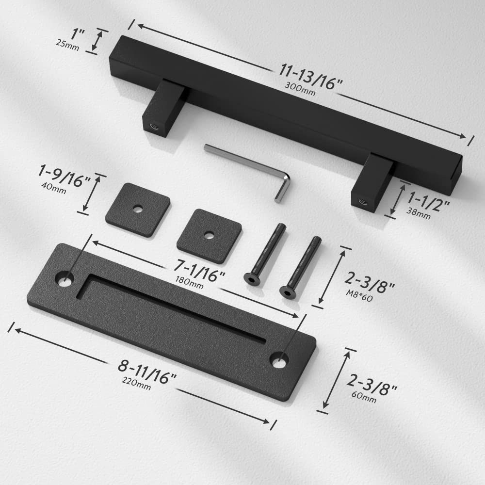 SKYSEN square flat plate design for a sleek flush mount