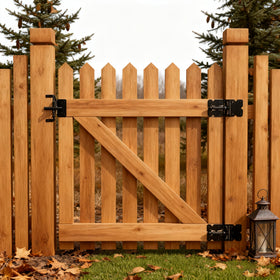 SKYSEN compatible with wood and vinyl fences for versatile use.