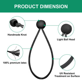 Skytened UV-resistant bungee cord protects outdoor gear.