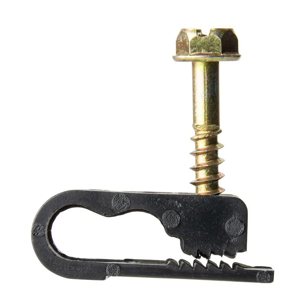 Skywalker baseboard cable clip for discreet wiring along walls.