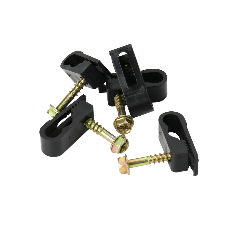 Skywalker black clip close-up demonstrates flexible UV-stabilized design.