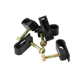 Skywalker black clip close-up demonstrates flexible UV-stabilized design.