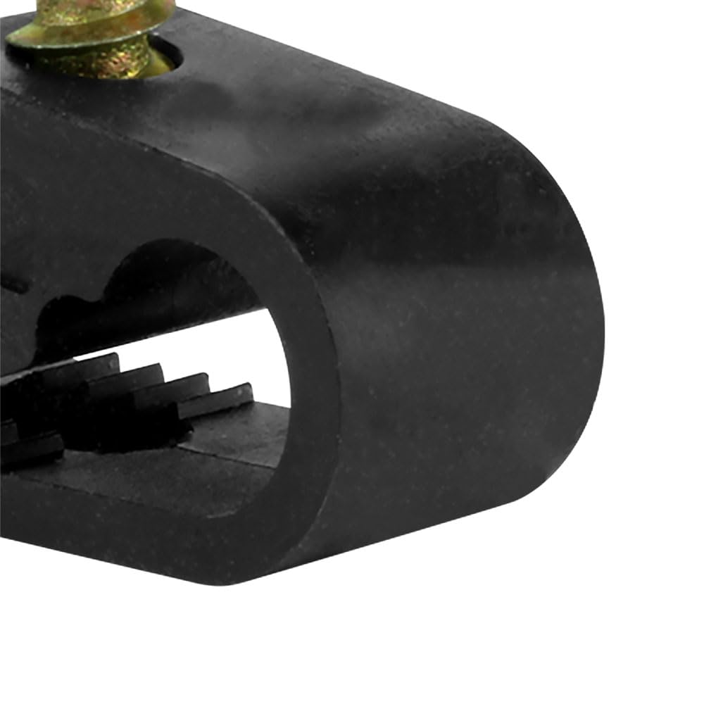 Skywalker black clip blends with decor while concealing exposed wiring
