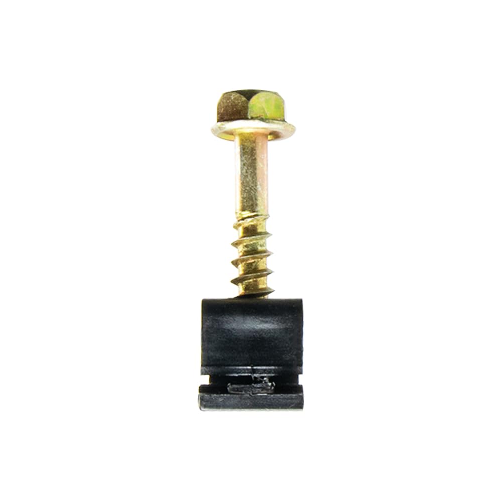 Skywalker door-frame cable clip shows secure, damage-free routing.